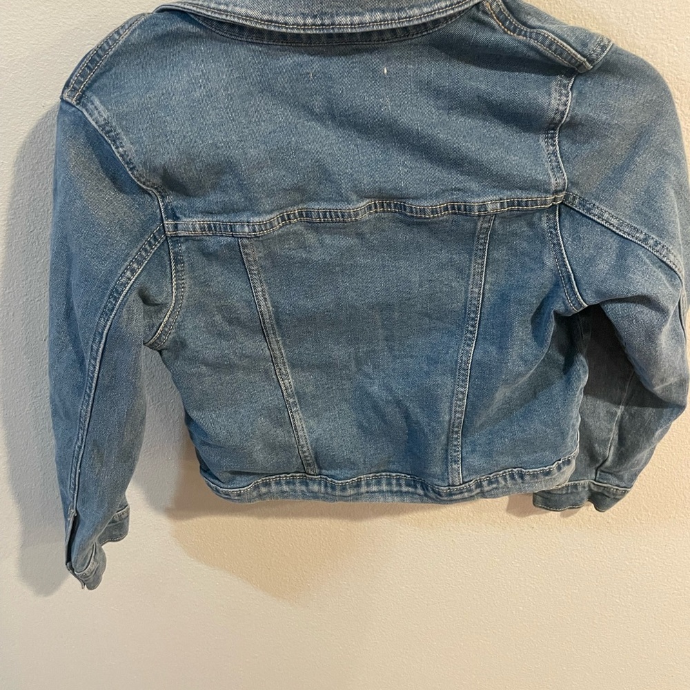 Old Navy Kids‎ Light Blue Jean Jacket Size 8 - Picture 3 of 5